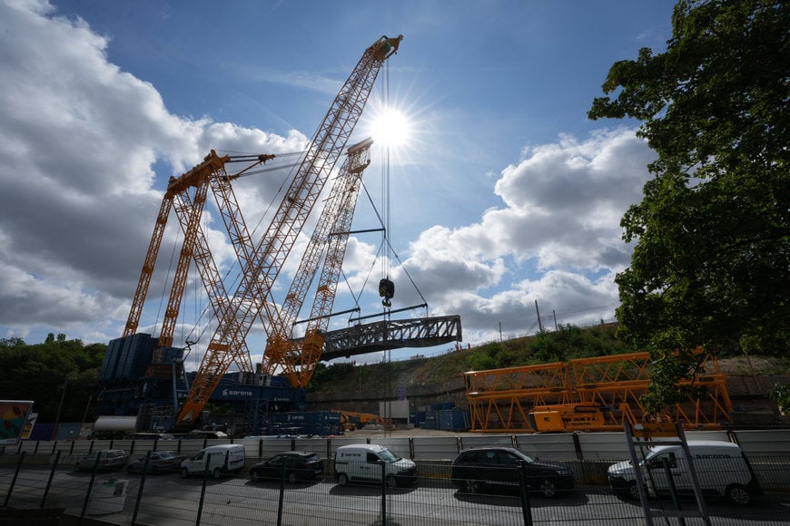 RENOUVELLEMENT DES PONTS DE CHARTRES ET DE GALLARDON EN ESSONNE : UN CHANTIER EXCEPTIONNEL POUR AMÉLIORER LA PERFORMANCE DES RER B ET C